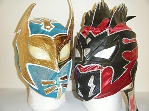 THE NXT LUCHA DRAGONS - SIN CARA & KALISTO - KIDS WRESTLING MASKS