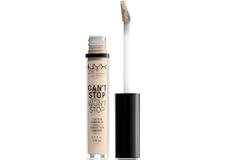 NYX PROFESSIONAL MAKEUP Can't Stop Won't Stop Contour Concealer, 24h Full Coverage Matte Finish - Fair
