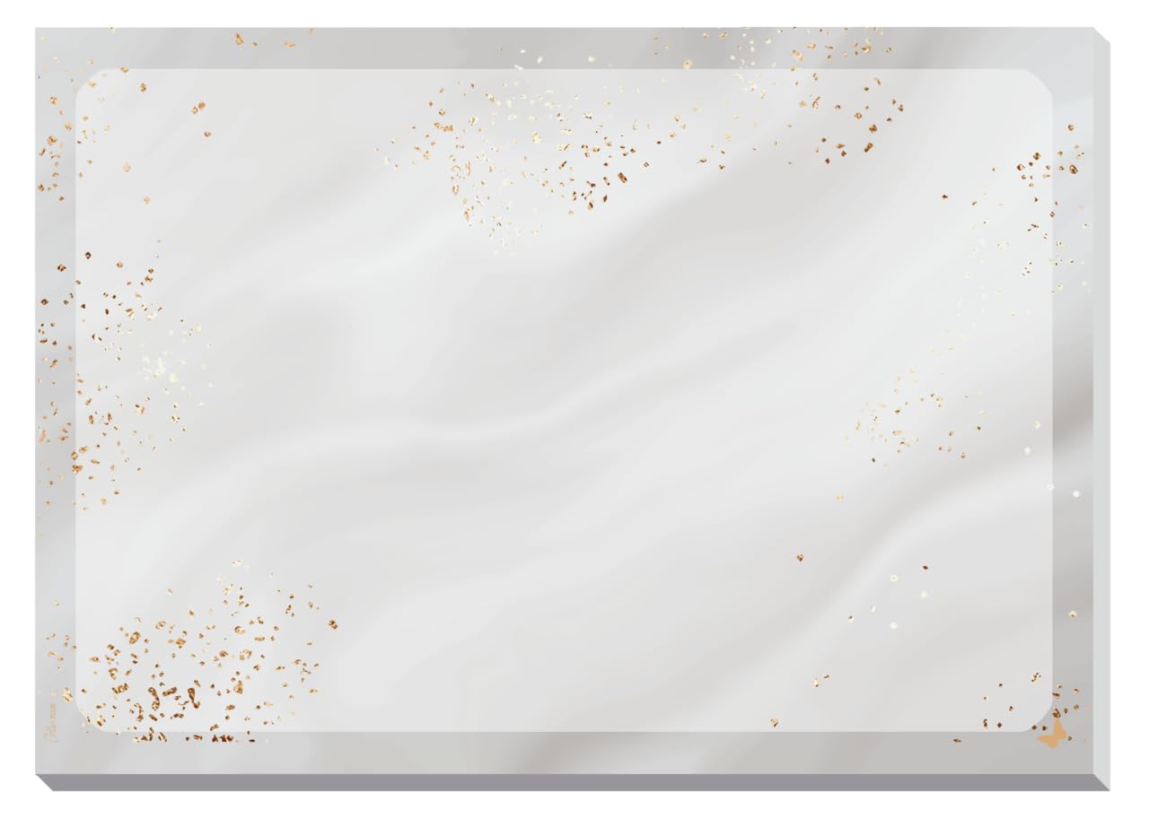 SIGEL JS105 Paper Desk pad Glittery Joy, DE, A3, 30 Sheets, FSC-Certified, Jolie