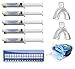 Teeth Whitening Kit with 44% Carbamide Peroxide 5 Syringes (3cc) of Teeth Whitening Gel - (1) LED Accelerator Light - (2) Trays - (1) Shade Guide - (1) Instructions Sheet