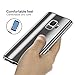Eari Galaxy S9 Case Galaxy S9 Plus Case 3 in 1 Full Body Plating Mirror Ultra Thin Skin Protective Cover for Samsung Galaxy S9/S9 Plus (Galaxy S9, Silver)