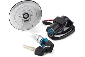 LIRU Motorcycle Switch Gas Cap Cover Lock Key for Honda CBR125 CBR125R R 125cc