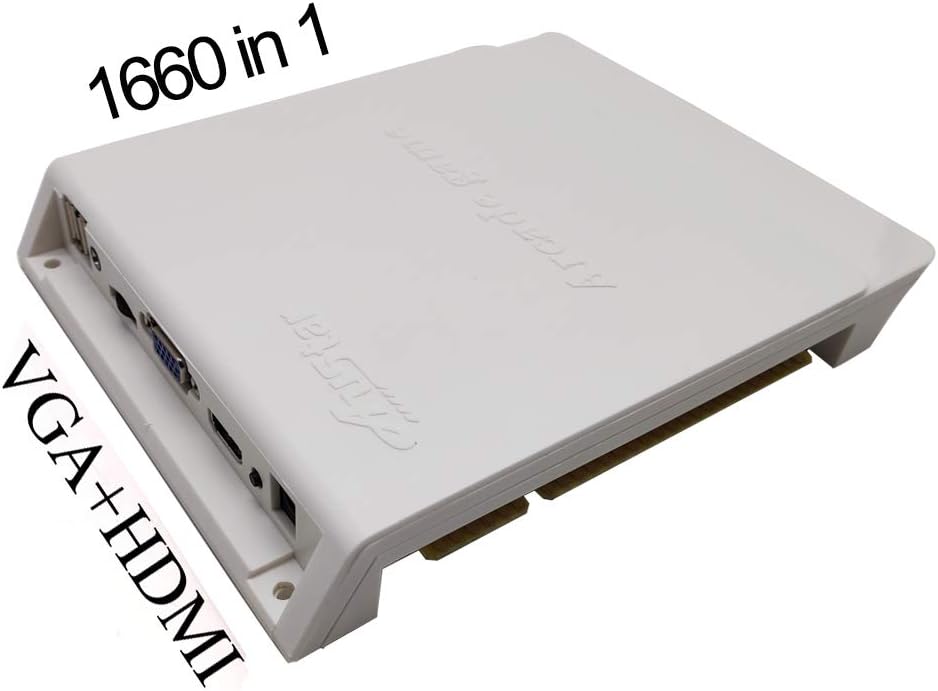 Tongmisi Pandora Box 9 1660 in 1 Multi Games Board with 10PCS 3D Games+1650PCS 2D Gams for Jamma Arcade Cabinet Game Machine Arcade Jamma Version (1660 Games (4 Languages))