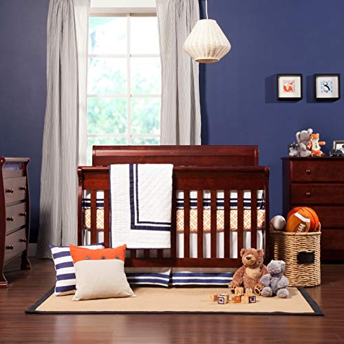 DaVinci Kalani 4in1 Convertible Crib in Rich Cherry, Greenguard Gold