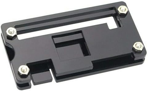Moliies 1Pcs La Caja de acrílico está diseñada a Medida para la Raspberry Pi Zero con una Estructura atornillada transperant