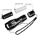 LED Tactical Flashlights, 1000 High Lumen, Zoomable, 5 Lights Modes, Water Resistant, Handheld Light - Best Camping Hiking, Biking, Outdoor, Emergency