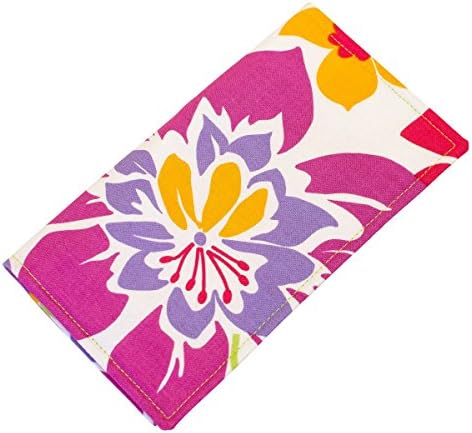 Floral Checkbook Case Fabric Checkbook Wallet Personalized Cover Monogrammed CK0010
