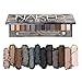 ThinkMax Women Fashion 12 Colors Smoky Nude Makeup Cosmetics Eyeshadow Palette Beauty Tools