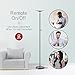 TaoTronics Smart LED Floor Lamp with Alexa Voice Control Built-In, 65” / 166 cm Dimmable Lamp with 3000 K Warm Light for Living Room, Bedroom, and Office