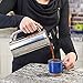 ESPRO - P7 French Press - Double Walled Stainless Steel Insulated Coffee and Tea Maker with Micro-Filter - Keep Drinks Hotter for Longer, Perfect for Home (Polished Stainless Steel, 18 Oz)