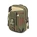 Multi-Purpose EDC Vape Pouch Bag, Vape Case,Tactical Bag Pouch, Military Nylon Utility Tactical Waist Pack Camping Hiking Pouch (Camo)
