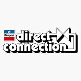 Direct Connection Window Bumper Sticker Decal 5"
