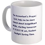 CafePress Accountant's Prayer Mug - Standard Multi-color
