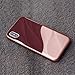 Ringke Wave Case Compatible with iPhone X iPhone 10, Qi Wireless Charge Compatible Dual Layer Heavy Duty Textured Shock Absorbent Drop Resistant Protection Design Cover - Rose Blush