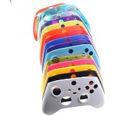 Front Case Top Housing Shell Cover Faceplate Replacement for Xbox Series X S Controller Solid Color (Black)