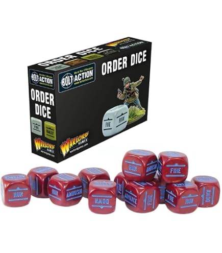 Dice Bag Bolt Action British UK Army Bolt Action Warlord Games Model New