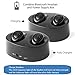 VJJB Bluetooth Headphones, TWS K2 Mini Twins Stereo Wireless Earbuds, Mini Cordfree Invisible Earphones Bluetooth 4.1 Wireless Headsets with Portable Charging Case for iPhone Samsung Smartphones