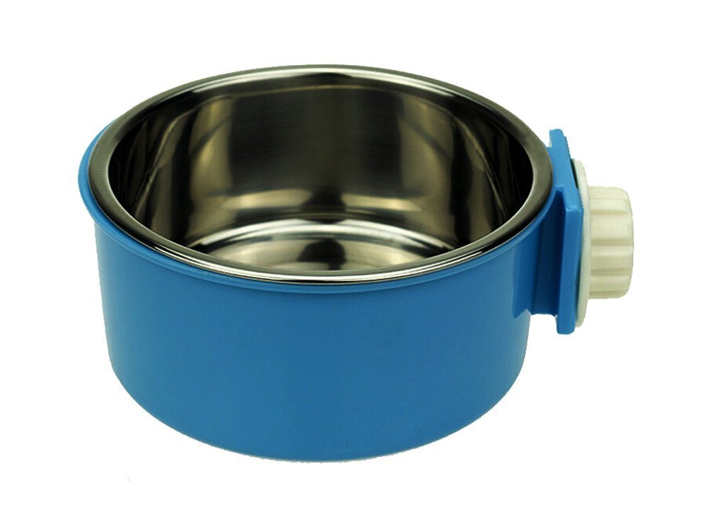 LESYPET Stainless Steel Dog Bowl Hanging Food Water Pets Bowl for Dog