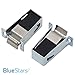 BlueStars 2-Pack W10111905 Dryer Door Catch - Compatible with Whirlpool & Kenmore Dryers - Replaces AP4364920 PS2341298 8572982 WPW10111905