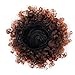 GX Beauty Afro Ponytail Drawstring African American Curly Ponytail Hair Extensions Synthetic Kanekalon Puff Ponytail Hair Piece for Black Women(#T30)
