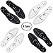 YBB 4 Pairs Magnetic Massage Insole, Acupressure Foot Therapy Pain Relief Unisex Shoe Insoles Cutable Memory Cotton Shoe Pads