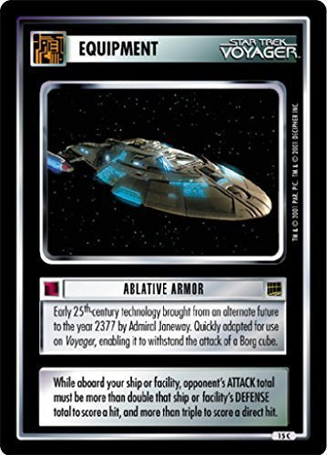 STAR TREK CCG 1E HA HOLODECK ADVENTURES ABLATIVE ARMOR 15C