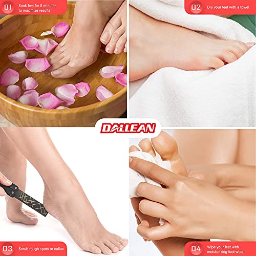 Foot File Foot Rasp Foot Scrubber File Nano Glass Heel Scraper Glass Foot File Crystal Pedicure File for Callused Coarse Hard Skin Removal Portable Foot Sander Foot Scraper File for Heel Foot grater