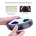 Verkstar Kids Toys Air Power Soccer Ball, Kids Disk Hover Ball Equipped , Sports Toys Foam Bumpers for Indoor Outdoor Activities