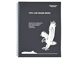 Whaley Gradebook (9 x 12 inches) 2-Line Grade And