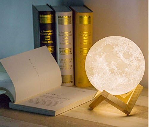 3D Print Moon Moon Lights Lamp Led Lamp Simple Bedroom Bedside Nightlight Custom Birthday Gift Custom PictureCustom Pictures 15Cm