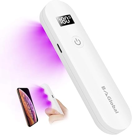 Amazon Baglobal 除菌器 ポータブル Uv C 紫外線除菌器 99 99 殺菌usb充電 殺菌ライト コンパクト スマホ 歯ブラシ 紫外線ランプ 消毒ボックス 小物滅菌ライト 多機能携帯便利 家庭 オフィス用消毒器 小型 軽量 Baglobal ホーム キッチン