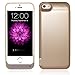 iPhone 5 / 5S / 5C / SE Battery Case,TQTHL Update [4800mAh] External Battery Backup Protective Charger Case for iPhone 5 / 5S / 5C / SE