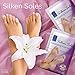 Foot Peeling Mask Exfoliant, (2 Pack) Lavender Exfoliator Foot Peel Mask for Baby Soft Feet, Silken Soles by VIDI