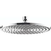 hansgrohe Raindance S 9-inch Showerhead Easy Install Modern 1-Spray RainAir Air Infusion with Airpower with QuickClean in Chrome, 27474001