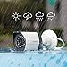 Zmodo Simplified PoE Security Camera Smart System 4 HD Weatherproof Cameras 4 Channel HDMI NVR 1TB Hard Drive