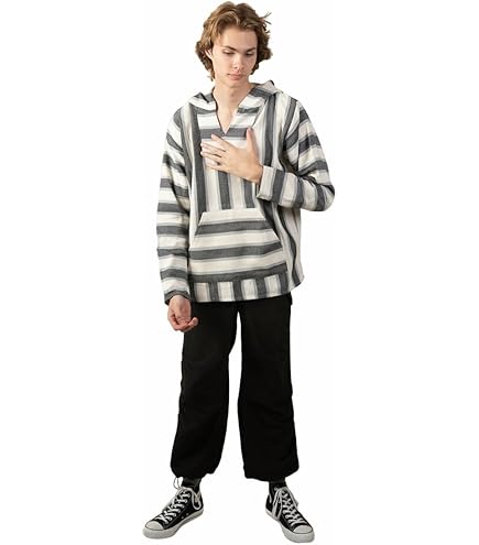 Amazon.com: Sanyork Baja Hoodie Jacket Pullover Drug Rug Outdoor