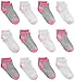 Simple Joys by Carter's Baby Girls' Toddler 12-Pack Socks, Pink/Gray/White, 2T/3T