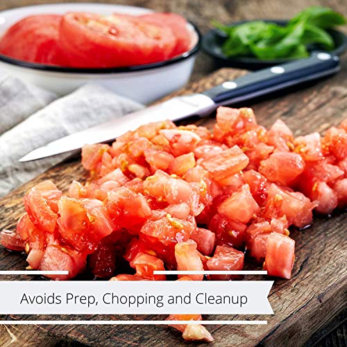 Premium Dried Tomato Flakes by It's Delish 16 OZ Jumbo Reusable