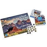 300-Piece Calm Jigsaw Puzzle for Relaxation, Stress