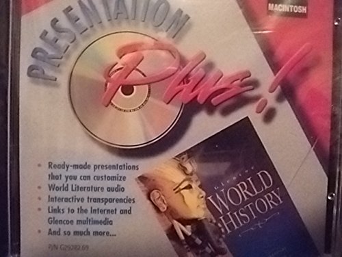 Glencoe World History, Presentation Plus! CD-Rom, Macintosh -  McGraw-Hill, Hardcover