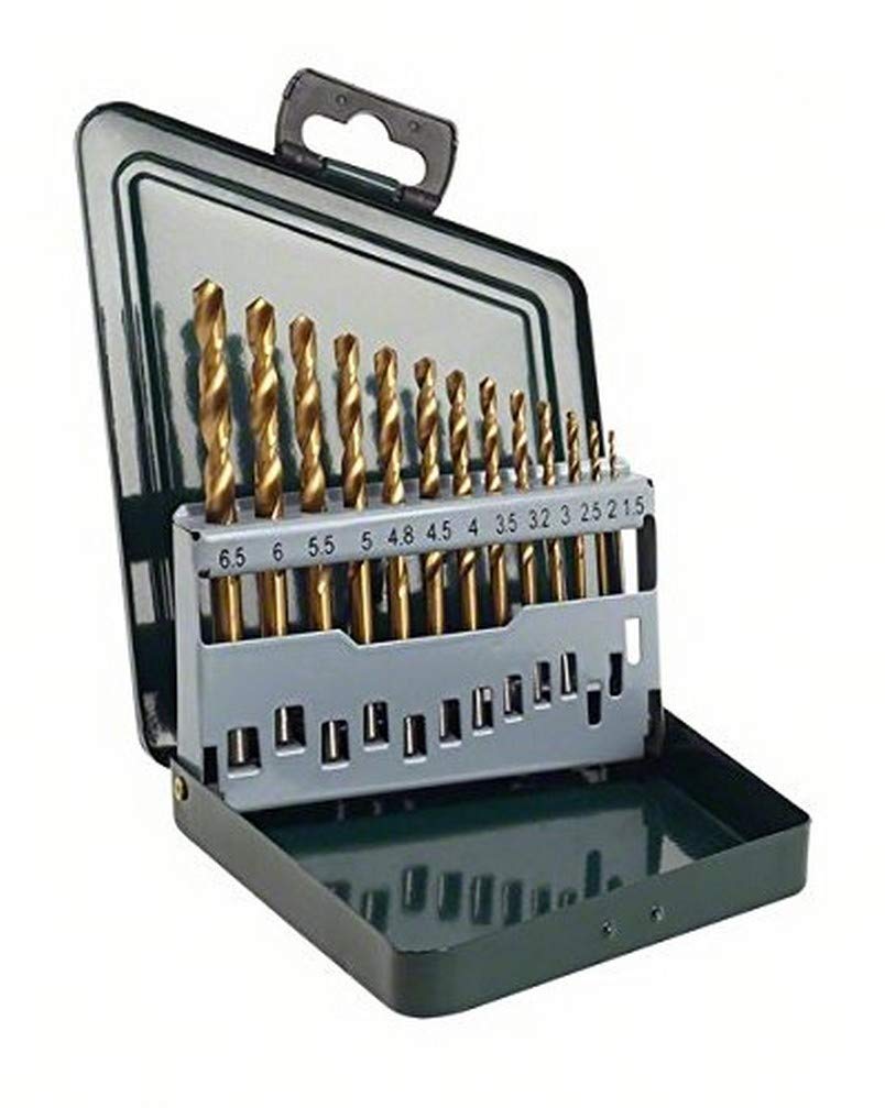 Bosch 2607019436 HSS-Titanium Drill Bit Set (13-Piece)