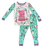 AME Peppa Pig Toddler Little Girls Cotton Pajama Set (3T)