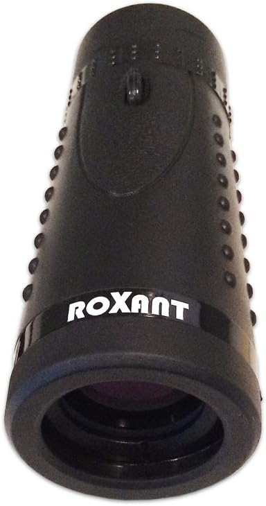 Authentic ROXANT Grip Scope High Definition Wide View Monocular - with Retractable Eyepiece and Fully Multi Coated Optical Glass Lens + BAK4 Prism. Comes with Cleaning Cloth, Case & Neck Strap. : Camera & Photo