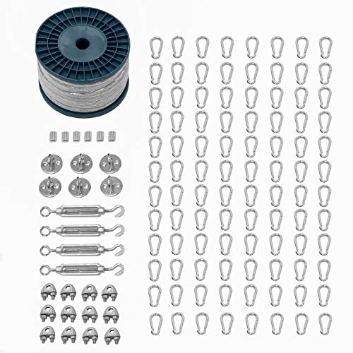 FORTRESS Batting Cage Netting Wire Tension Kit Everything You’ll Need