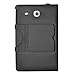 Samsung Galaxy tab E 9.6 Keyboard case, KuGi ® High quality Ultra-thin Detachable Bluetooth Keyboard Stand Portfolio Case / Cover+ Free stylus for Samsung Galaxy tab E 9.6 tablet. (Black)