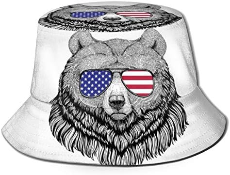 Confederate Flag America Grizzly Bear 