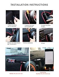 paileco teléfono celular soporte Clip giratorio ( teléfono) para Mini Cooper