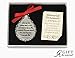 Cathedral Art (Abbey & CA Gift Memorial, God Saw Her Getting Tired Teardrop Ornament