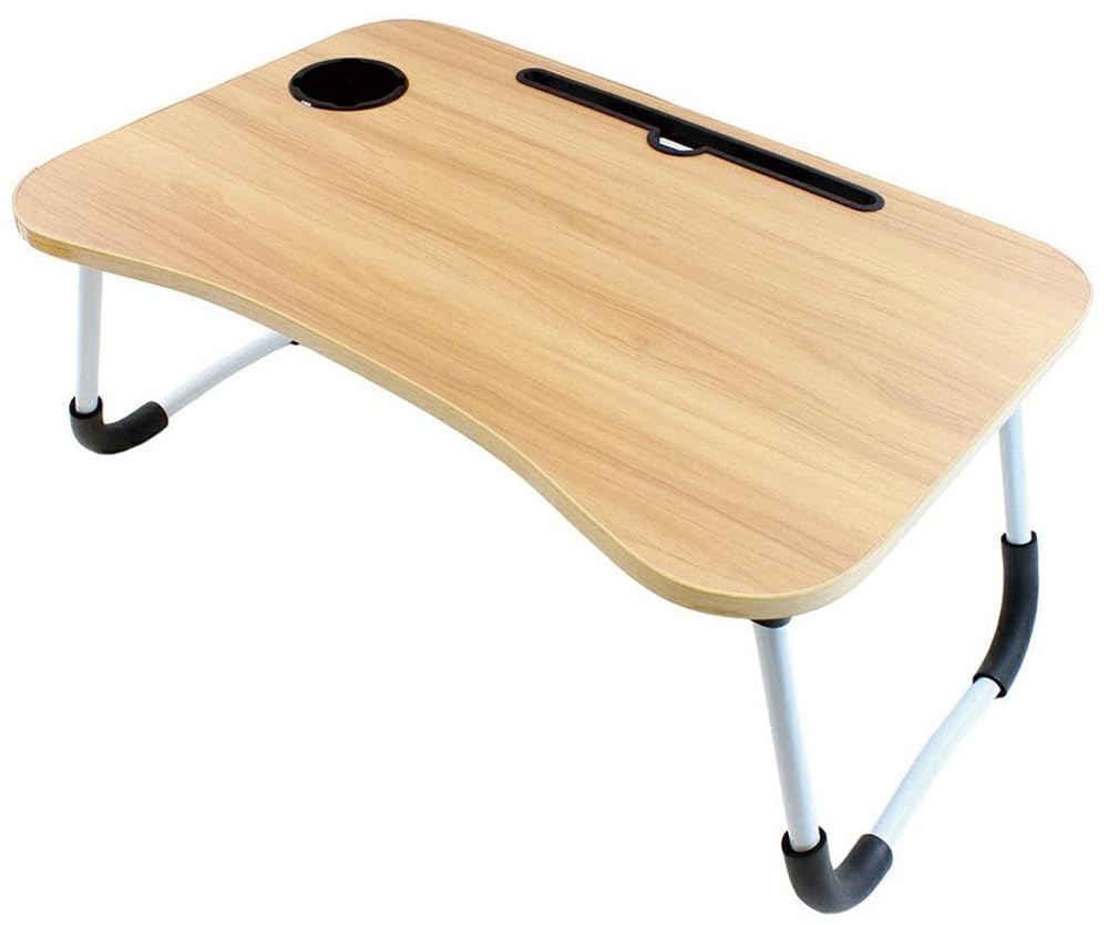 トレードワン 折りたたみガジェットテーブル ブラウンの商品画像