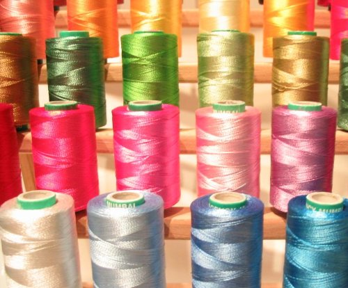 New ThreadNanny 40 Large Spools Embroidery Threads for Brother Machine - 500 Meters Spools